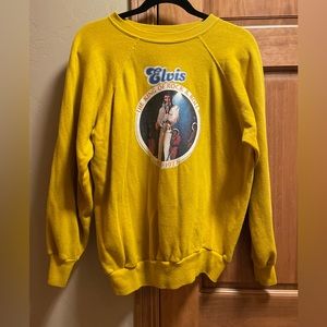 Vintage Elvis crew neck sweater